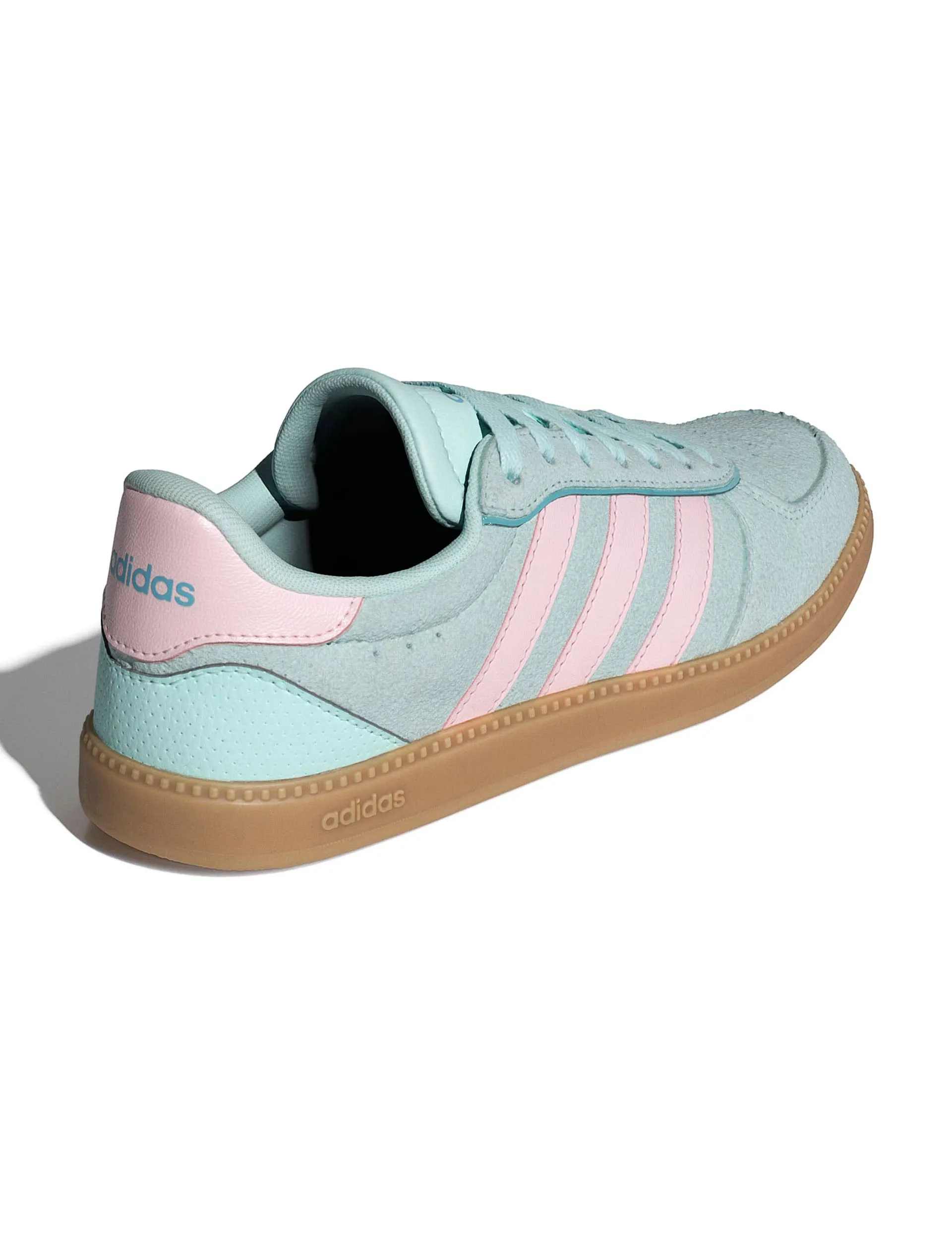 Breaknet Sleek Shoes - Halo Mint/Clear Pink/Mint Ton Adidas Cheer Shoes