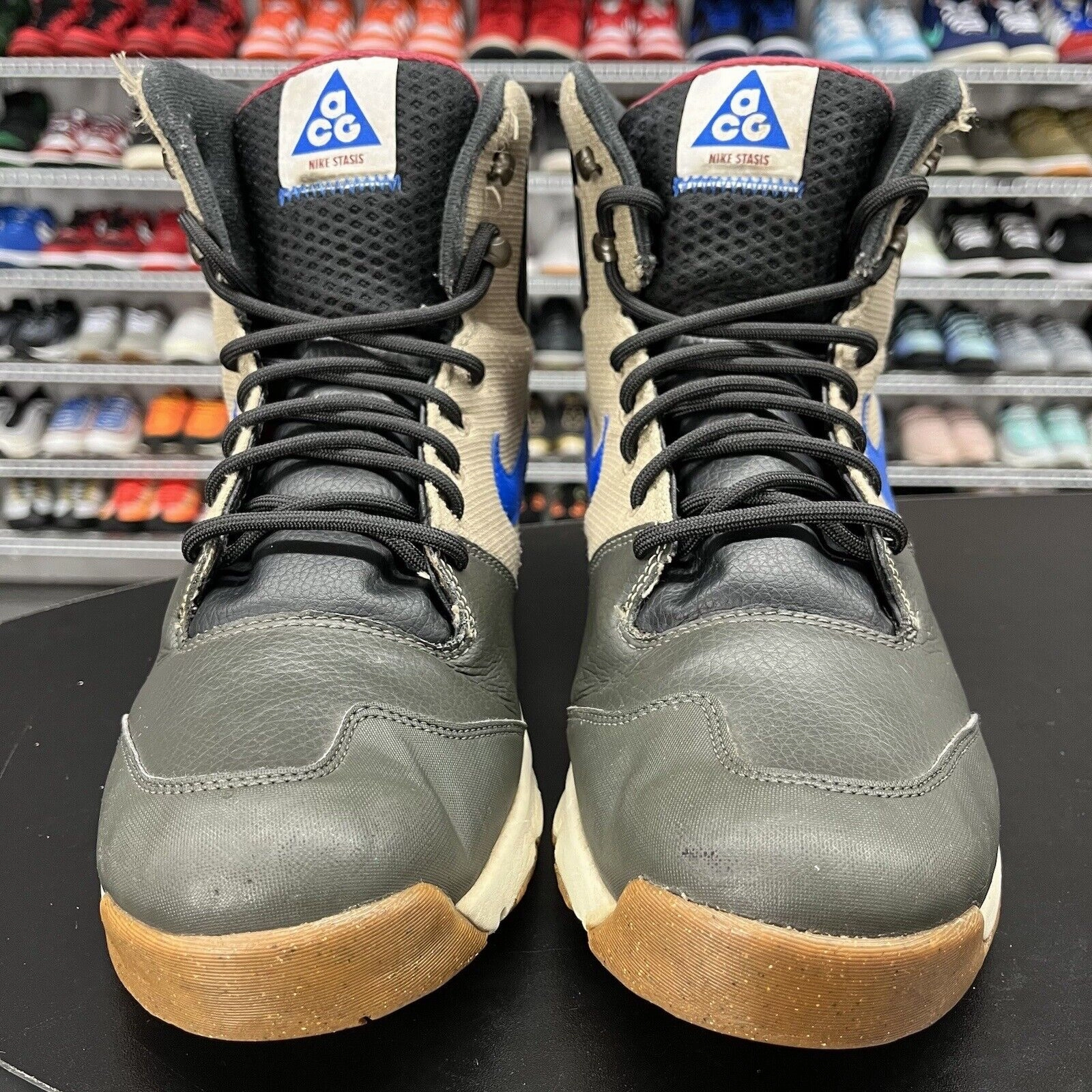 Hiking Philippines Nike Men's ACG Stasis Hiking Sneakers Mid Top 616192-201 Men's Size 11.5