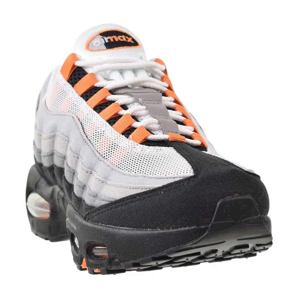 Nike Air Max 95 BB S (GS) Big Kids' Shoes Black/Bright Mandarin Sole Casual Shoes