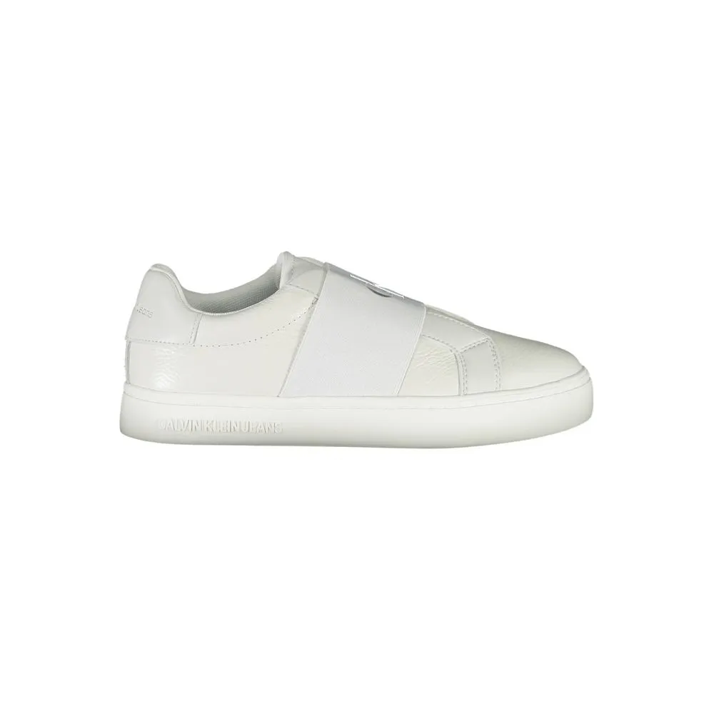 Calvin Klein White Leather Women Sneaker Kona Sneakers