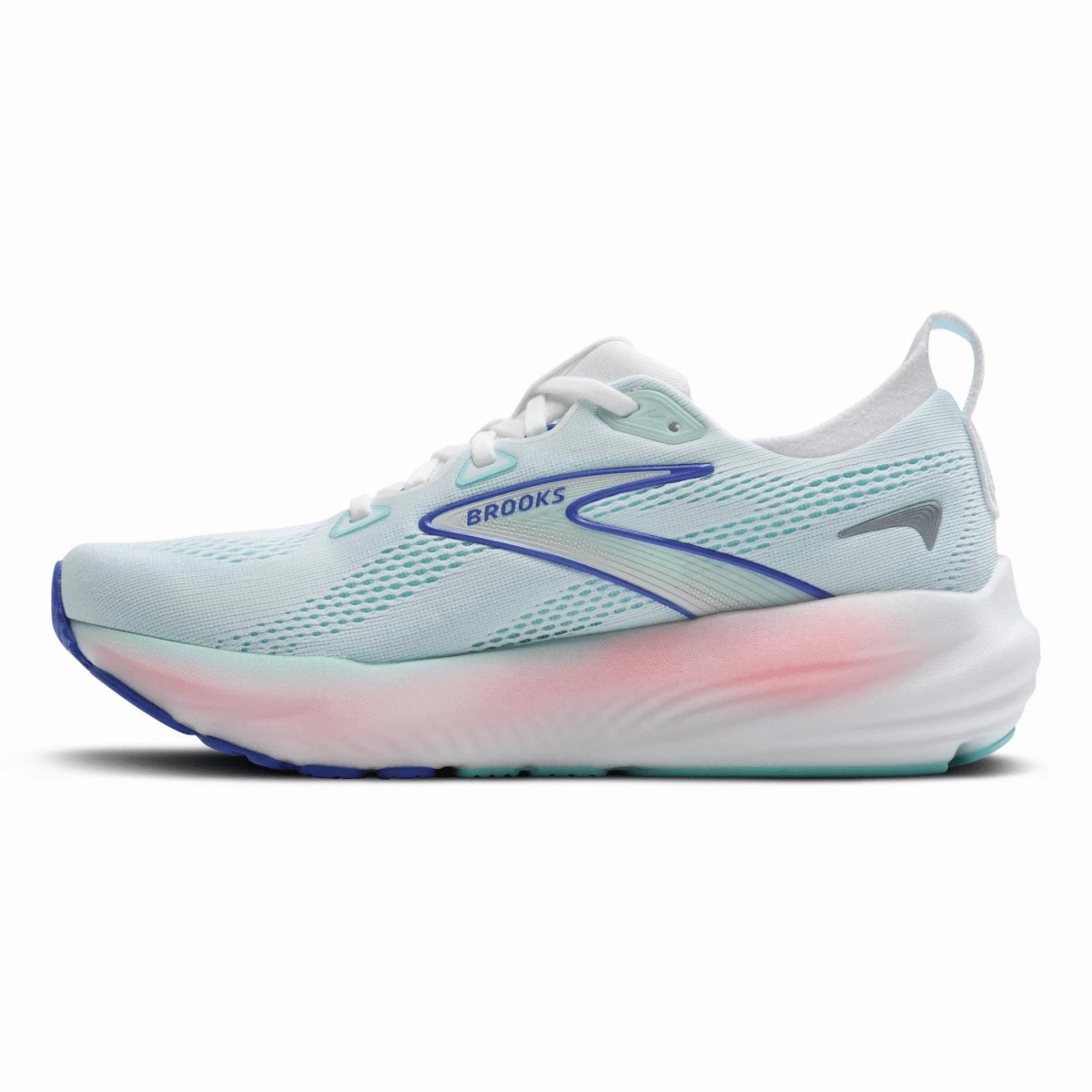 Brooks Women's Glycerine 22 White/Limpet Shell/Amparo Blue Running And Shoes