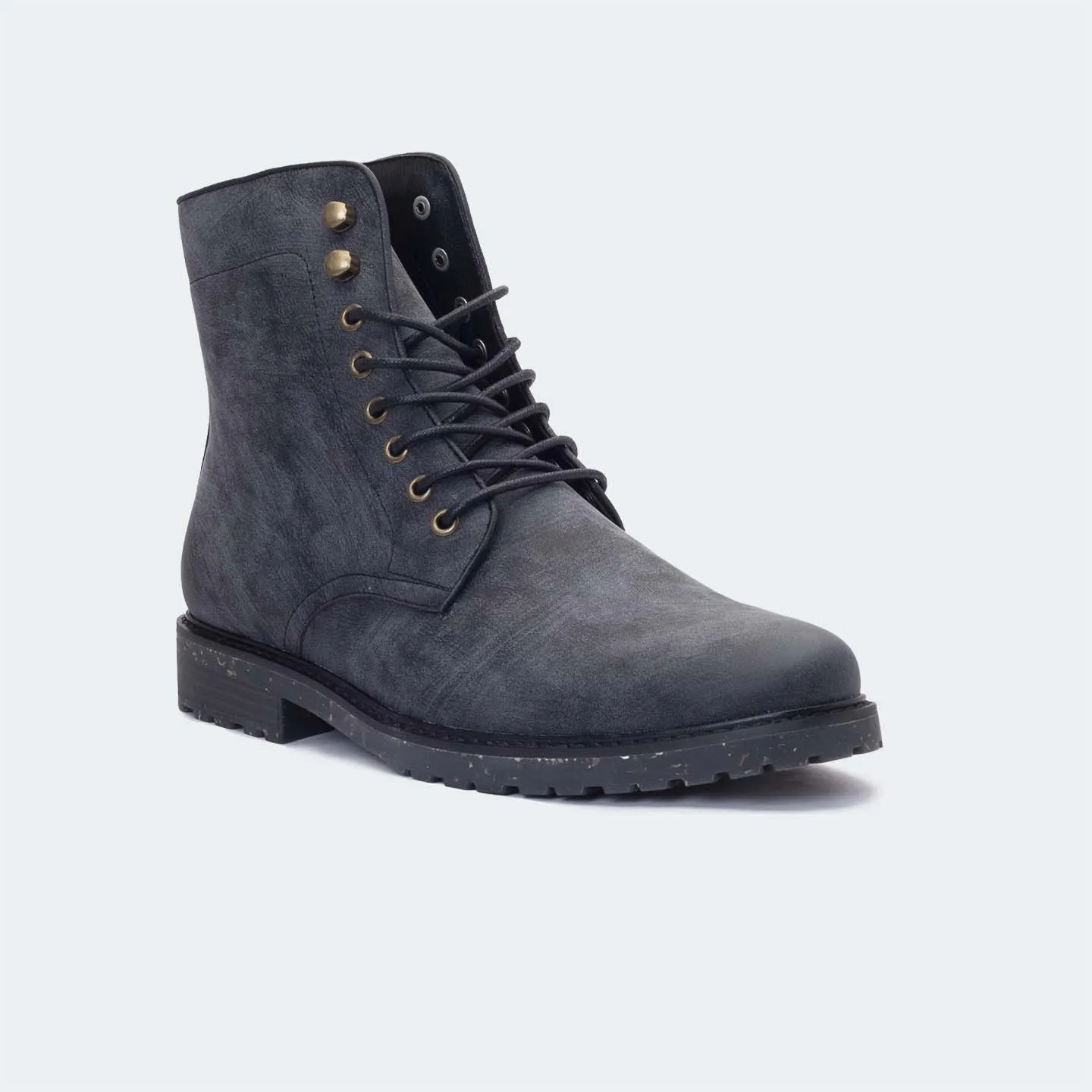 Guide Gear Boots Caliber Shoes Black Lace Up Boots For Men (NICHOLAS A500R)