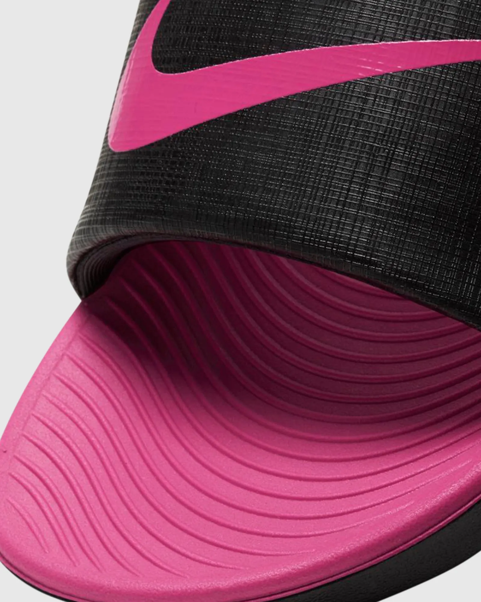 Asics Tigers Wrestling Shoes Kawa Slide Black/Vivid Pink