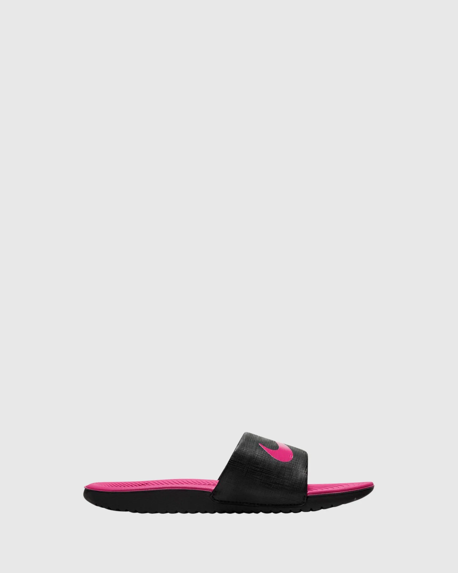 Kawa Slide Black/Vivid Pink Similar Shoes To Asics