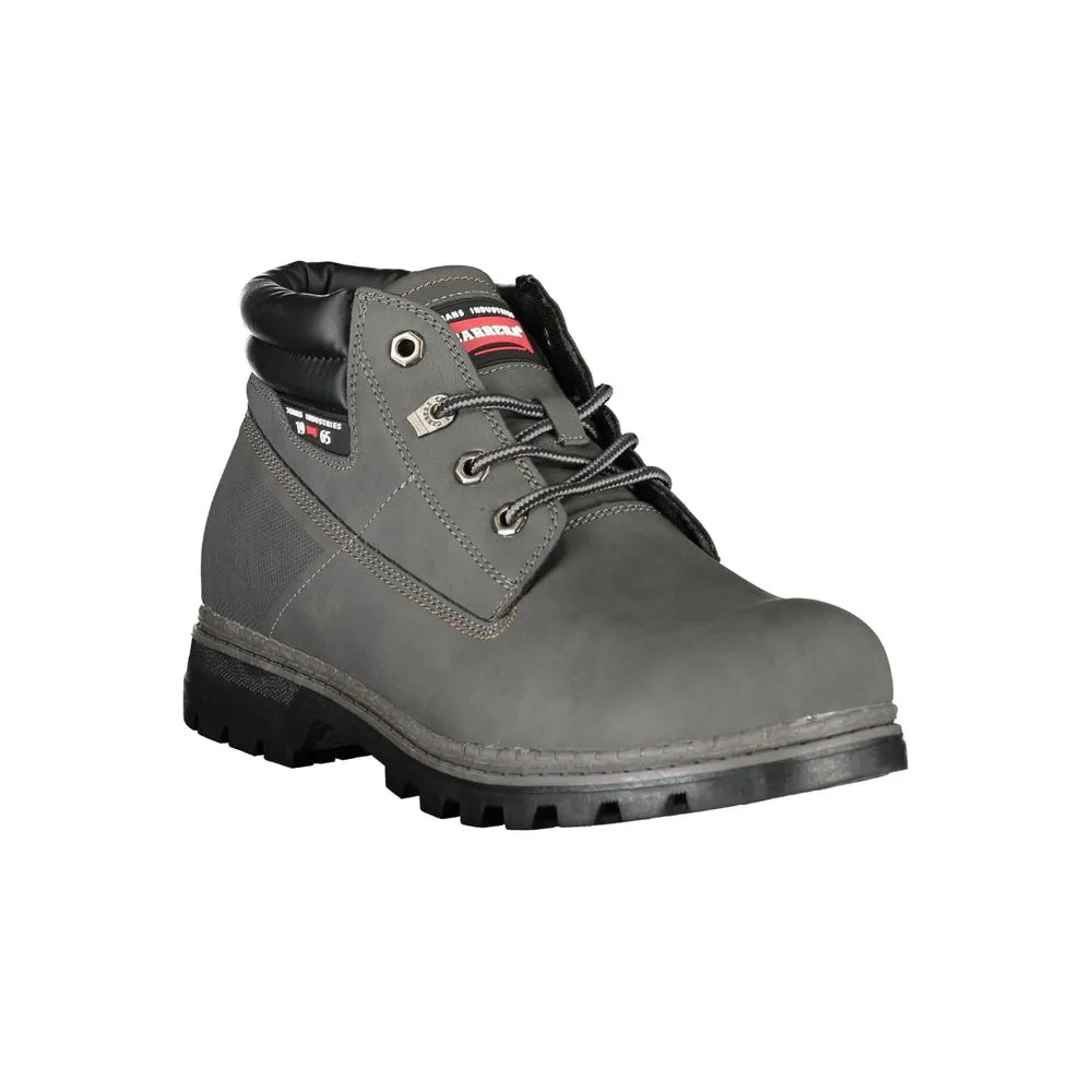 Sandro Boots Carrera Gray Polyester Mens Boot