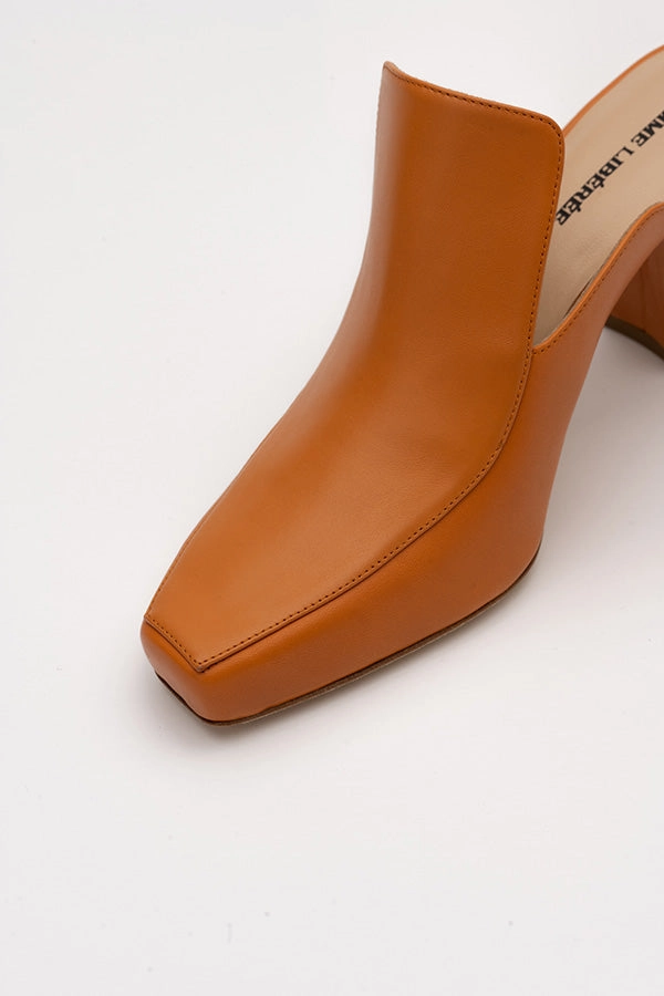 Shoes For Prom Flats Claudia Brown Mule Shoes