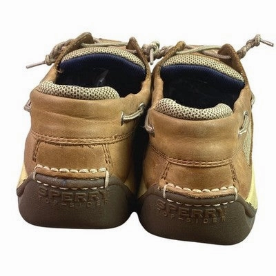 Casual Shoes With Good Arch Support Sperry Top-Siders Mens 12M Tan Leather Boat Shoe Loafers Preppy Everyday