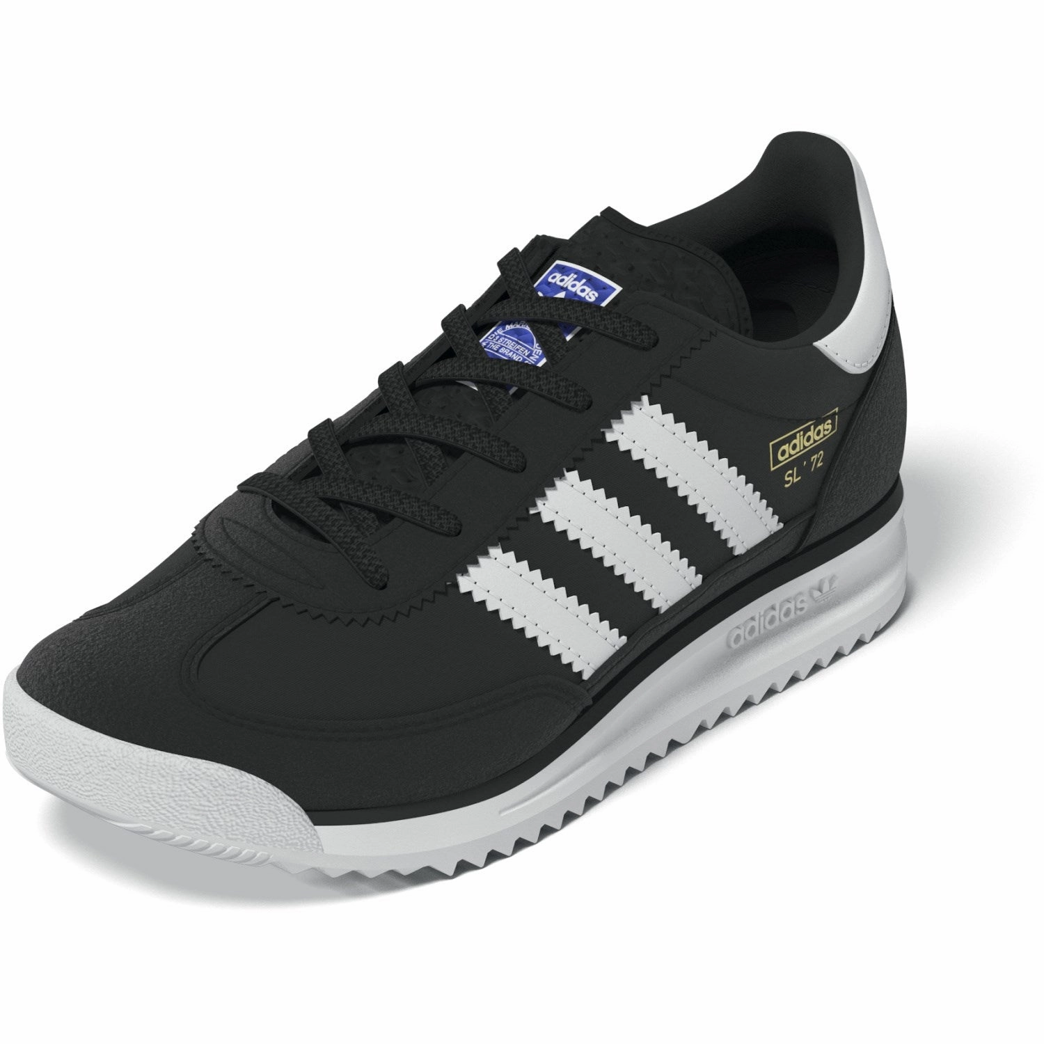 Adidas Gat Shoes adidas Originals Core Black Ftwr White Blue Sl 72 Rs El C Sneakers
