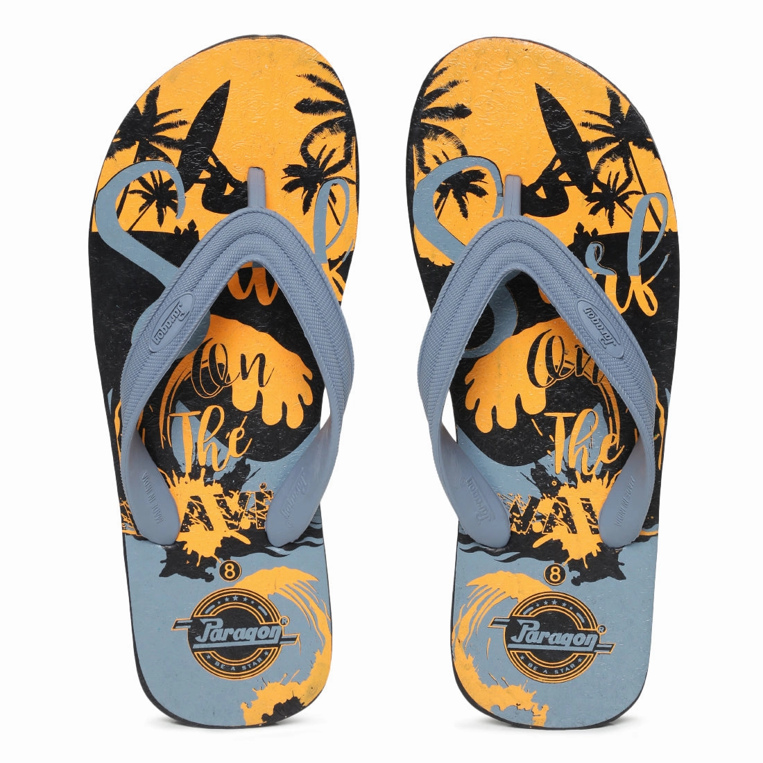 Unicorn Flip Flops Paragon  HWK3710G Men Stylish Lightweight Flipflops | Casual & Comfortable Daily-wear Slippers for Indoor & Outdoor | For Everyday Use