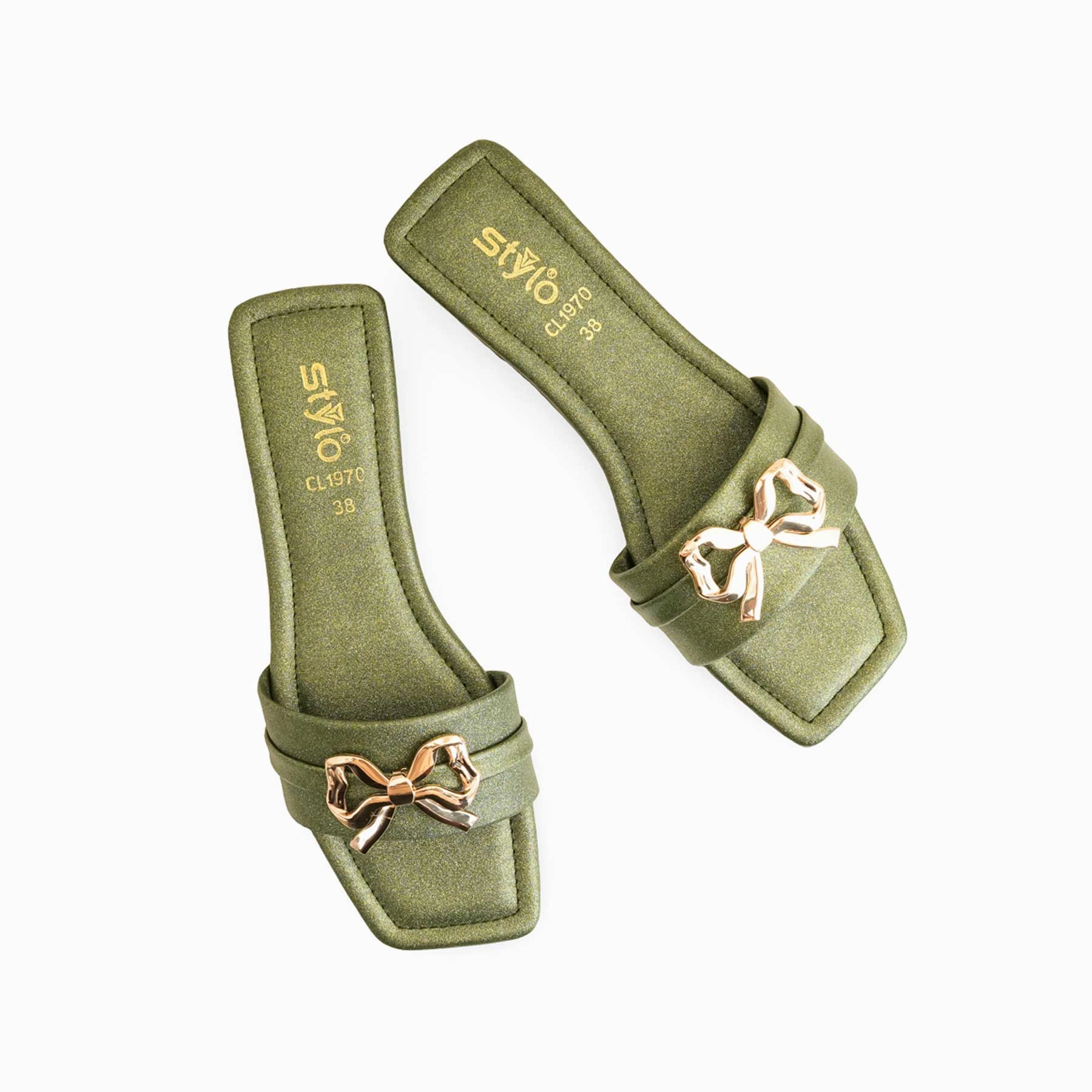 Big Puma Ca Pro Classic Casual Shoes Green Casual Women Slipper CL1970