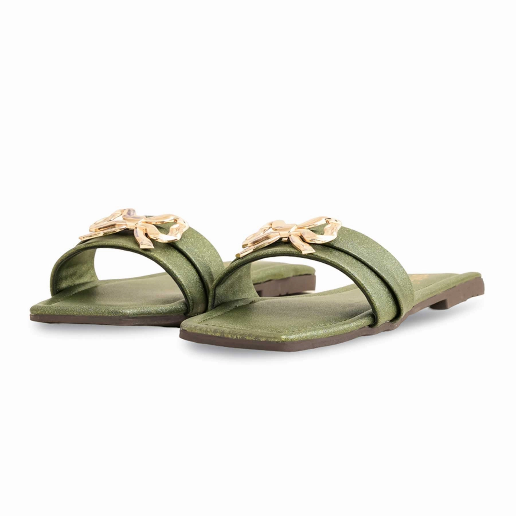 Casual Shoes Polo Green Casual Women Slipper CL1970