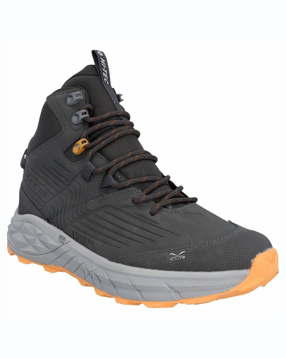 Hi-Tec Mens Fuse Trek Mid Hiking Boots Black Friday Deals On Hiking Shoes