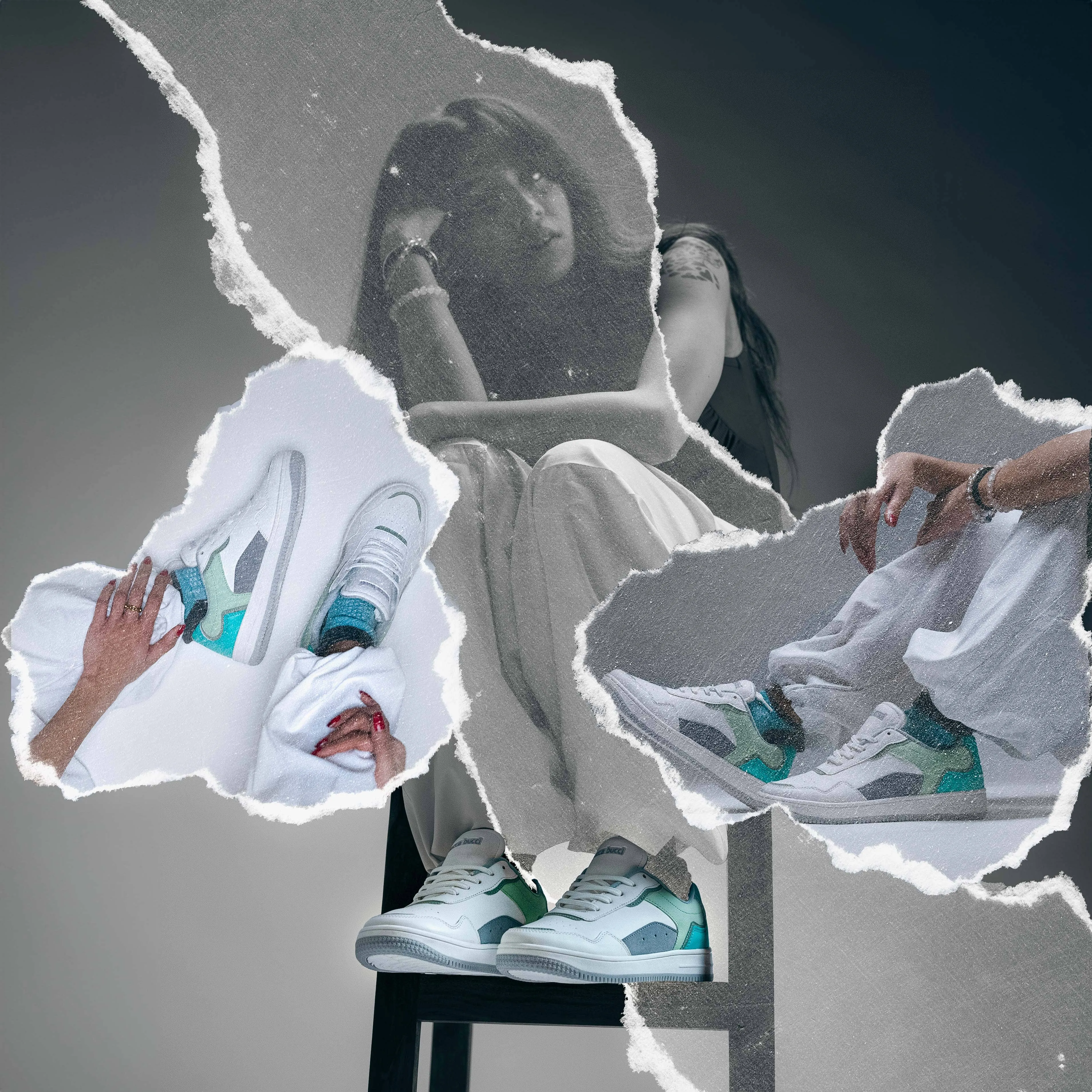 Bacca Bucci LUCY Low-top Flat Sole Sneakers For Women Hiit Shoes