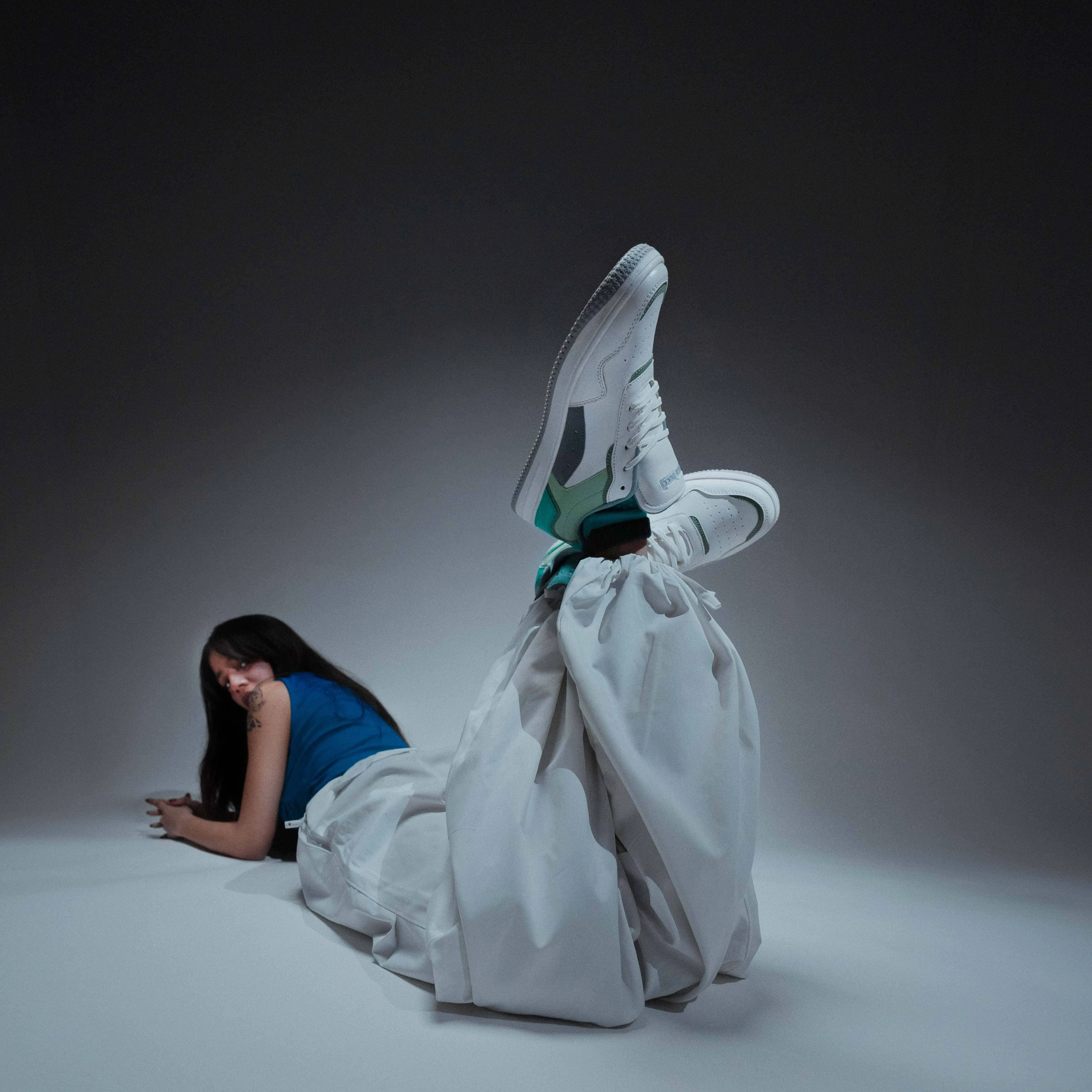 Bacca Bucci LUCY Low-top Flat Sole Sneakers For Women Crocodile Flat Shoes