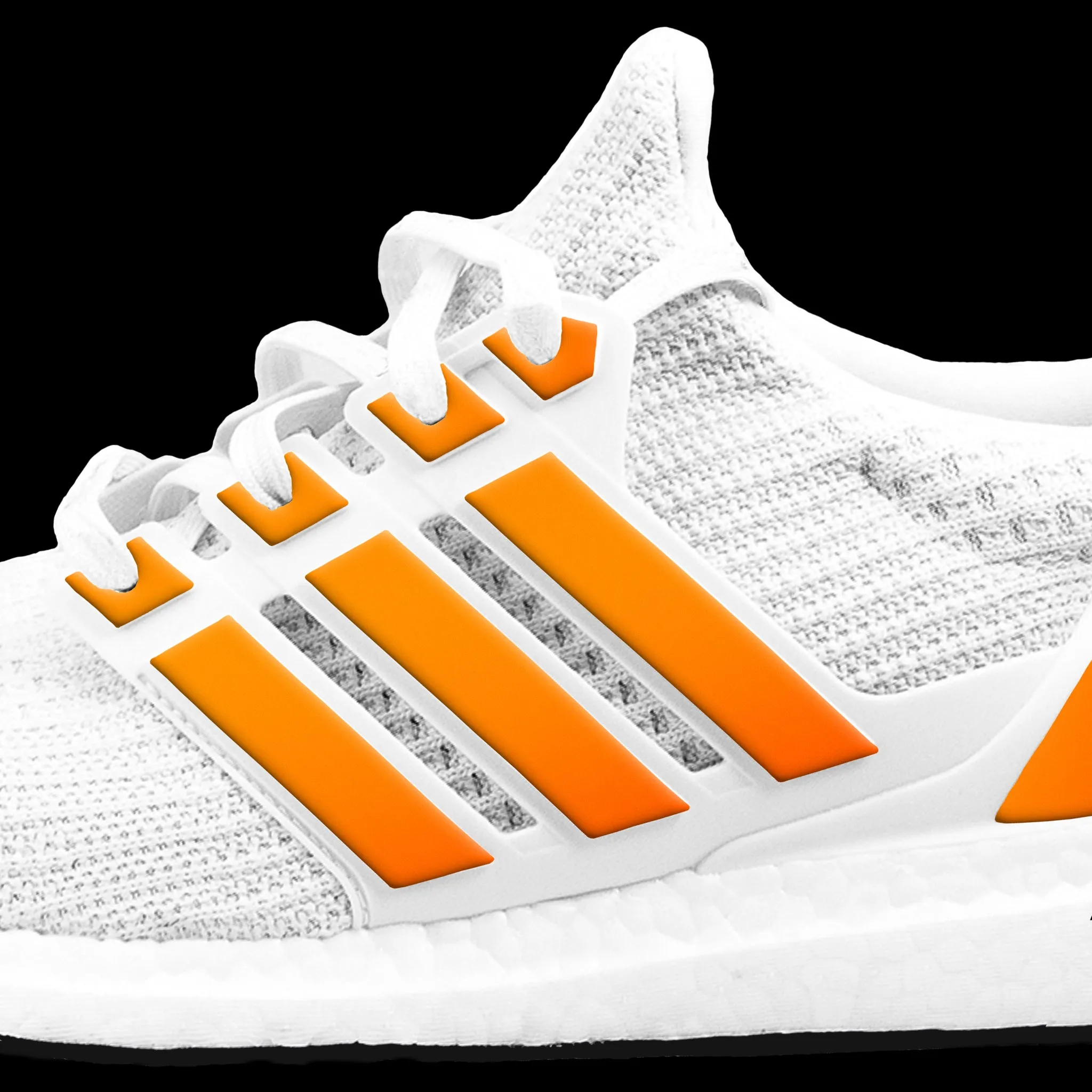 Solar Orange Stripes for Ultra Boost Super Shoes Adidas