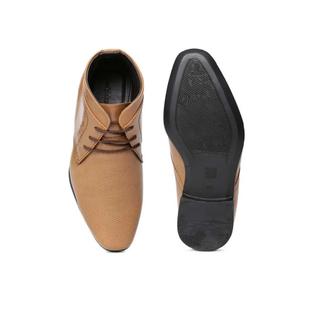 Sandals Clarks Mens San Frissco Tan Formal Boots For Men