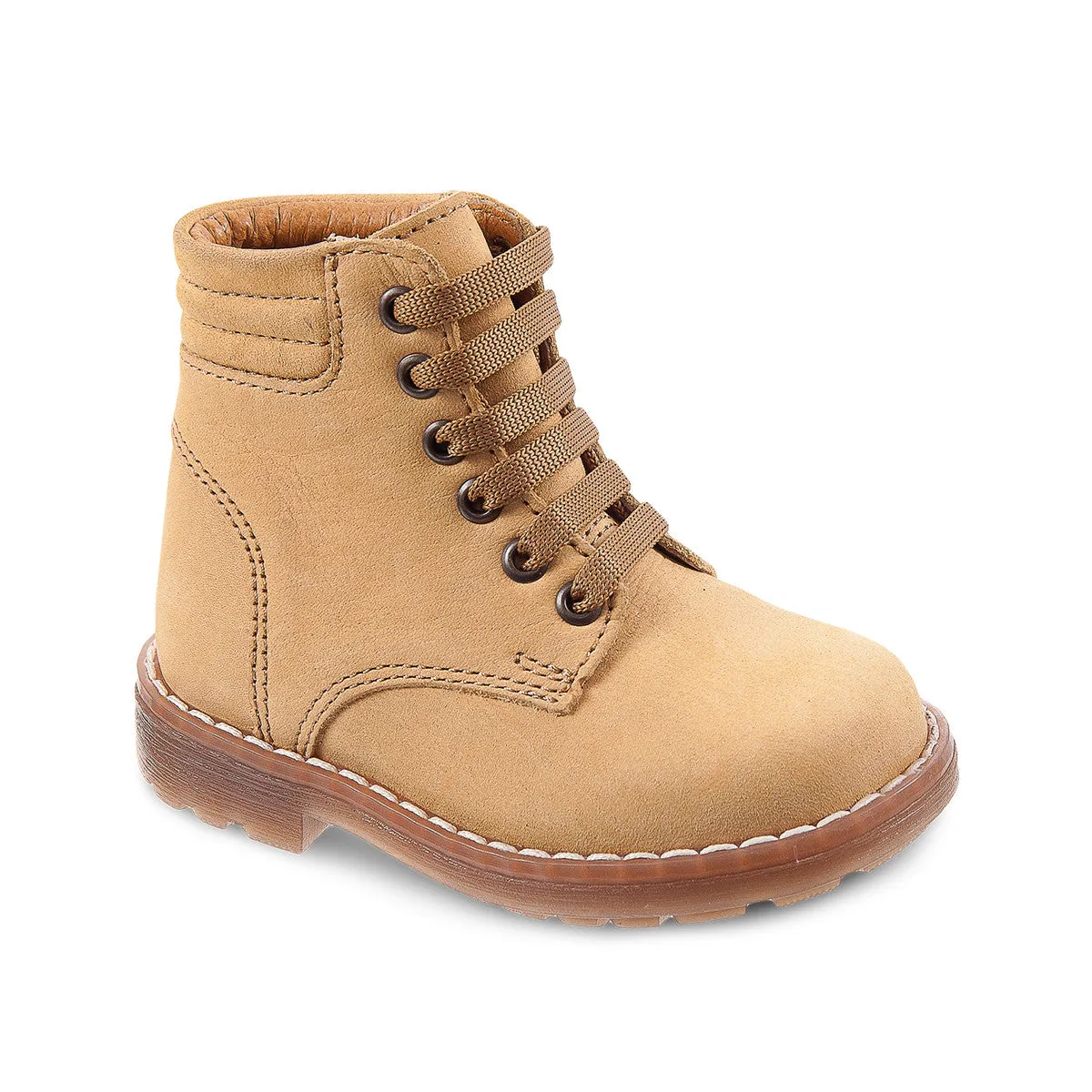 Evolution Of Skate DG-1403 - Tan Nubuck Leather - Dogi Kids Winter Boots