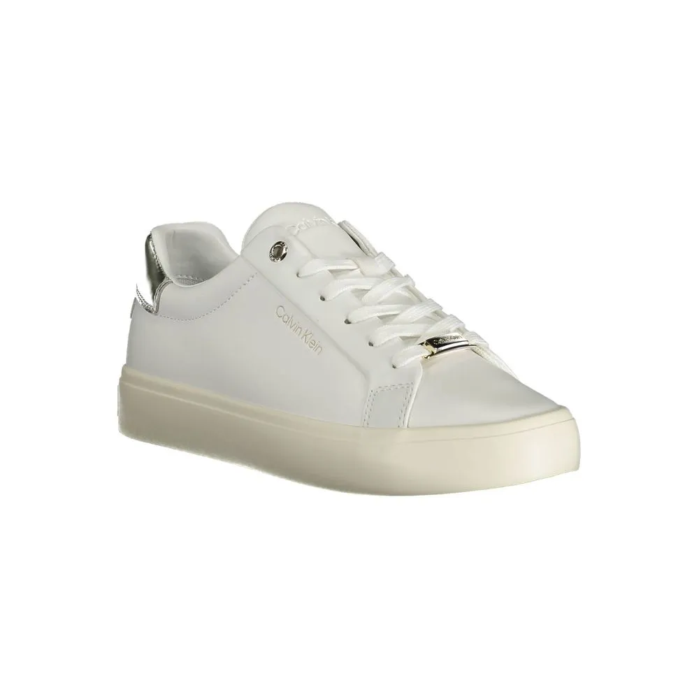 Calvin Klein White Leather Women Sneaker Boutique Sneakers