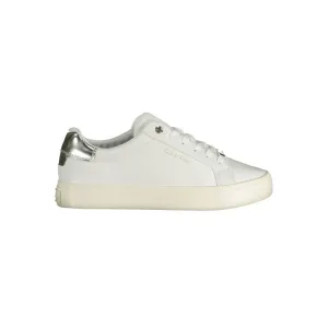 Calvin Klein White Leather Women Sneaker Hoka Athletics Sneakers