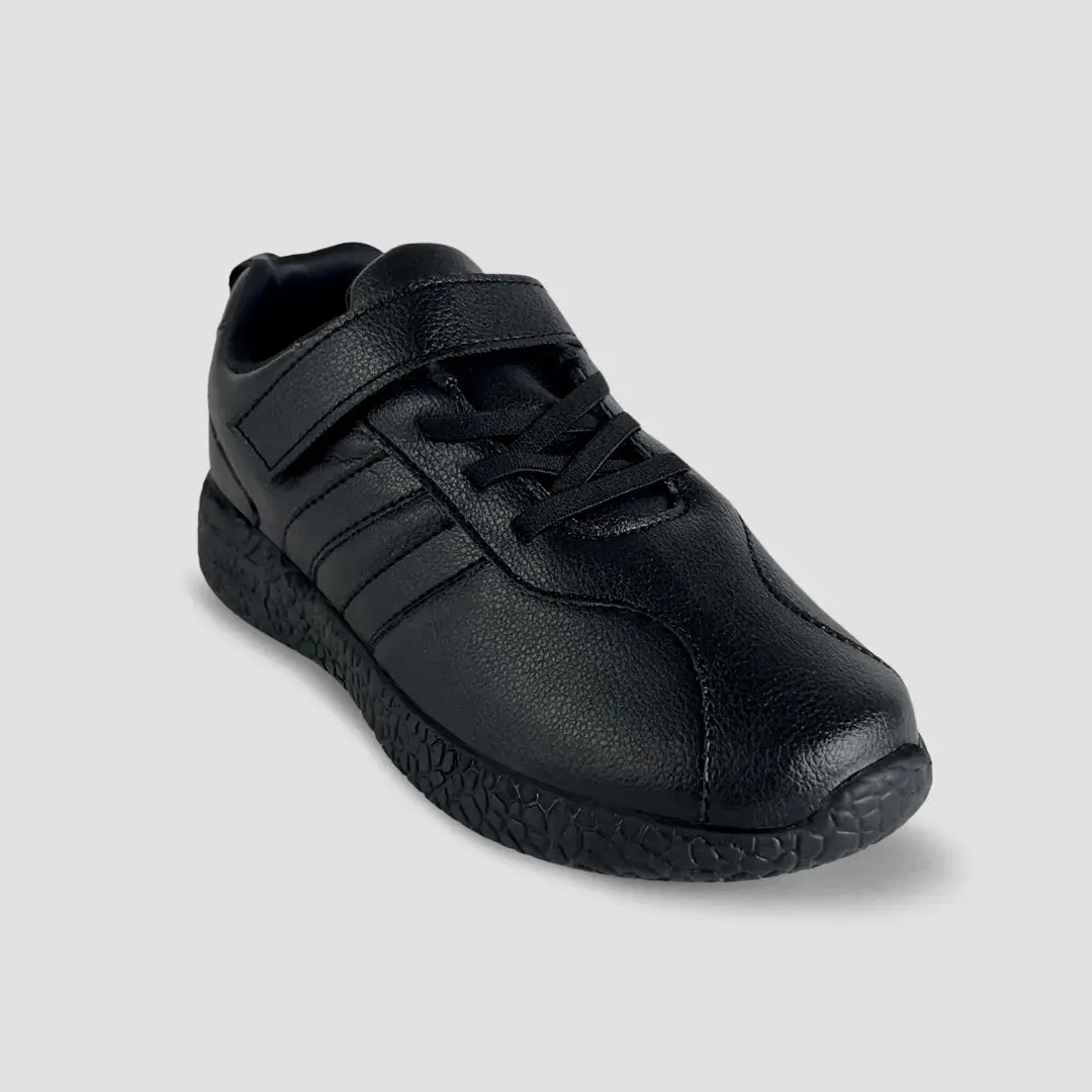 For Walking Shoe For Walking Walking Shoe Running Skudo - Faux Leather Black School Shoes