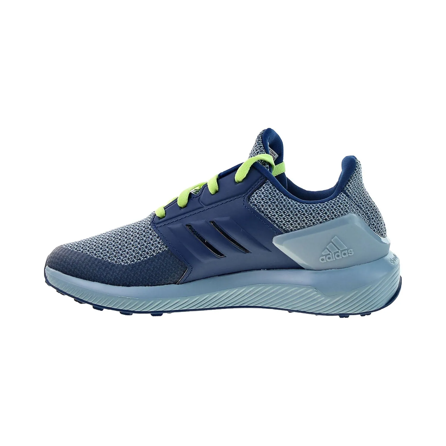 Adidas Rapidarun K Little Kids' Shoes Blue Running In Snow