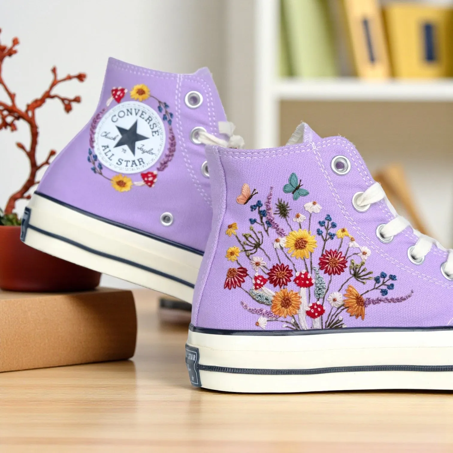 The Best Trail Running Shoes Converse Embroidered Mushroom Shoes