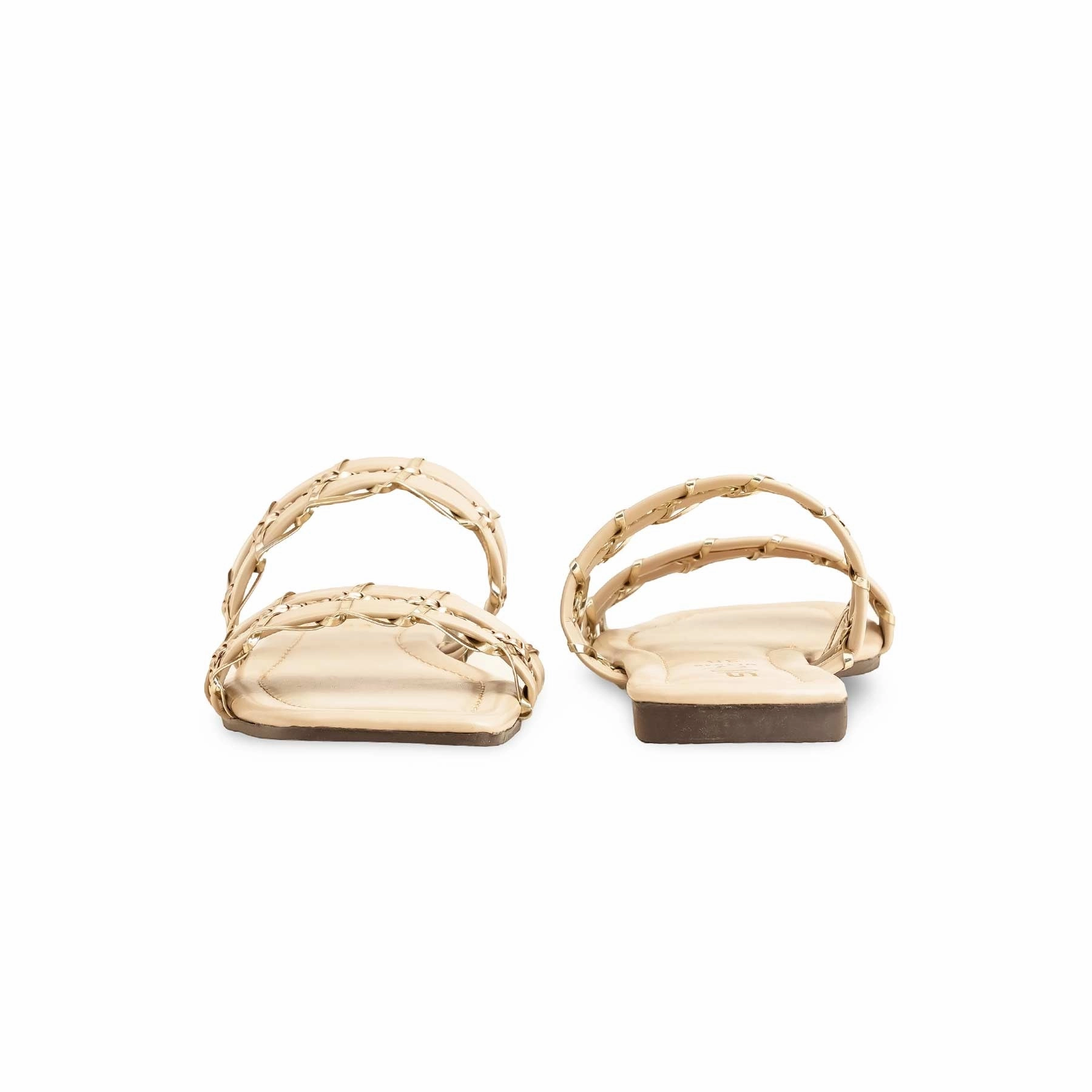 Cream Casual Women Slipper CL1949 Casual Boat Shoe With Neverwet