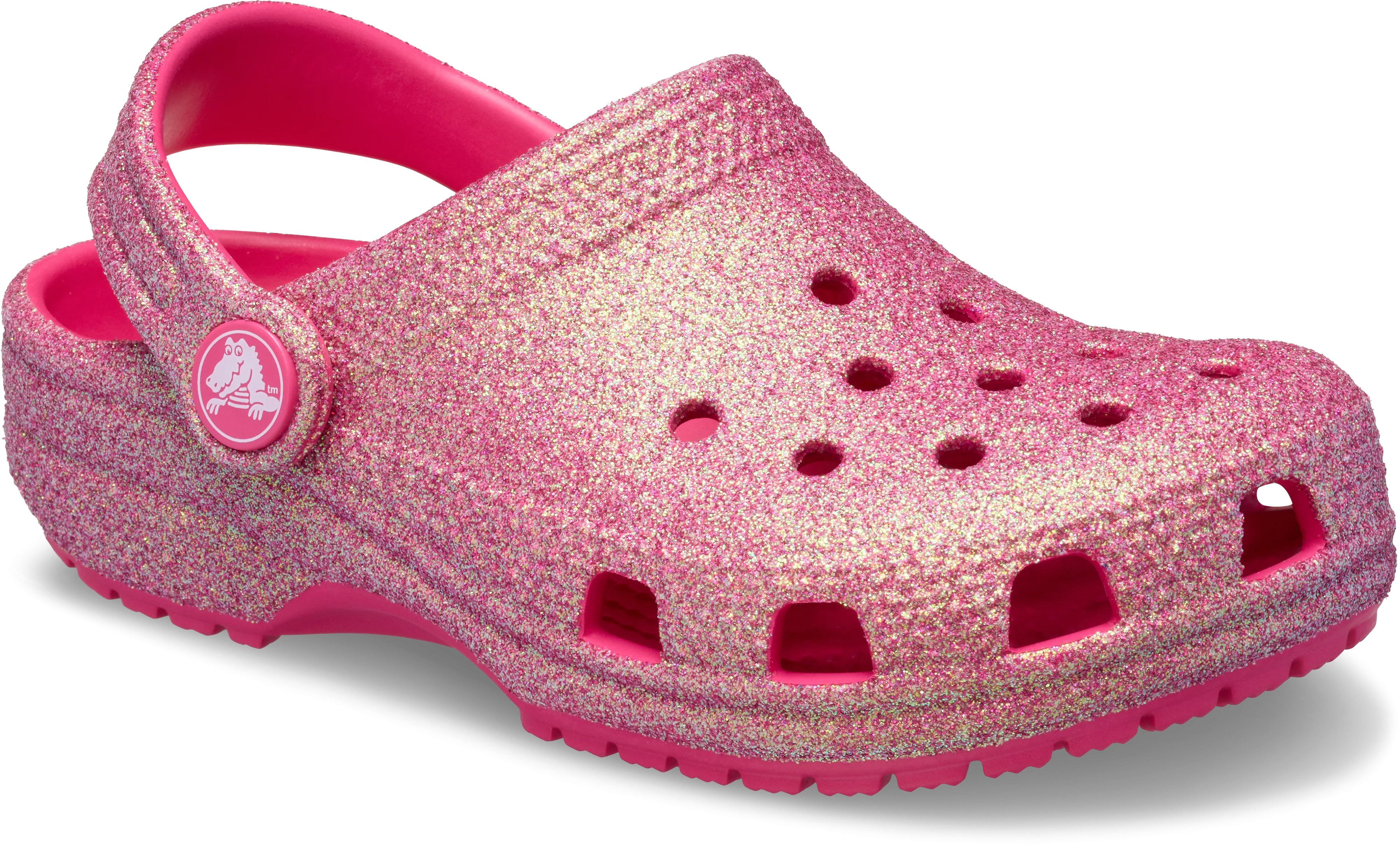 Crocs Kids Classic Clog | Glitter Dragon Fruit For Walking Best Travel