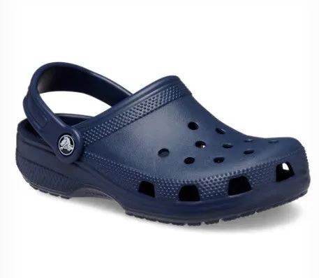 Crocs Kids Classic Clog  Navy Blktop Rider Casual Shoes
