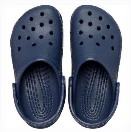 Crocs Kids Classic Clog  Navy Mudd Casual Shoes