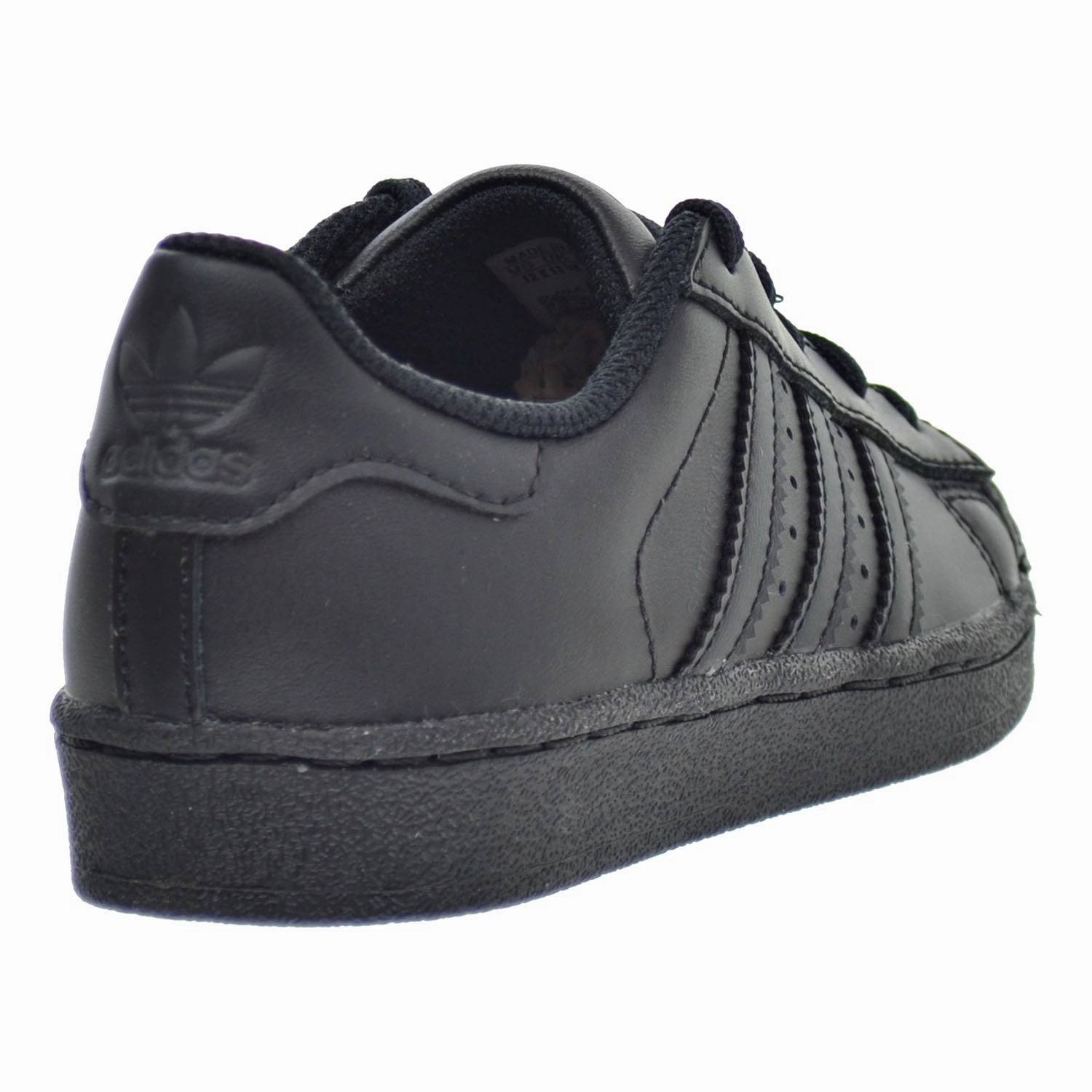 Adidas Superstar Foundation C Little Kid's Shoes Black Adidas Golf Shoes Gazelle