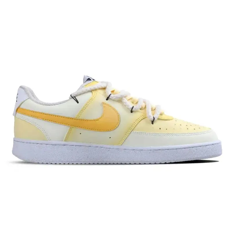 Shoes Like Asics Gel Cumulus CustomizeNike Court Vision 1 Skateboarding Shoes Unisex Low-top White Sneakers shoes DH2987-101