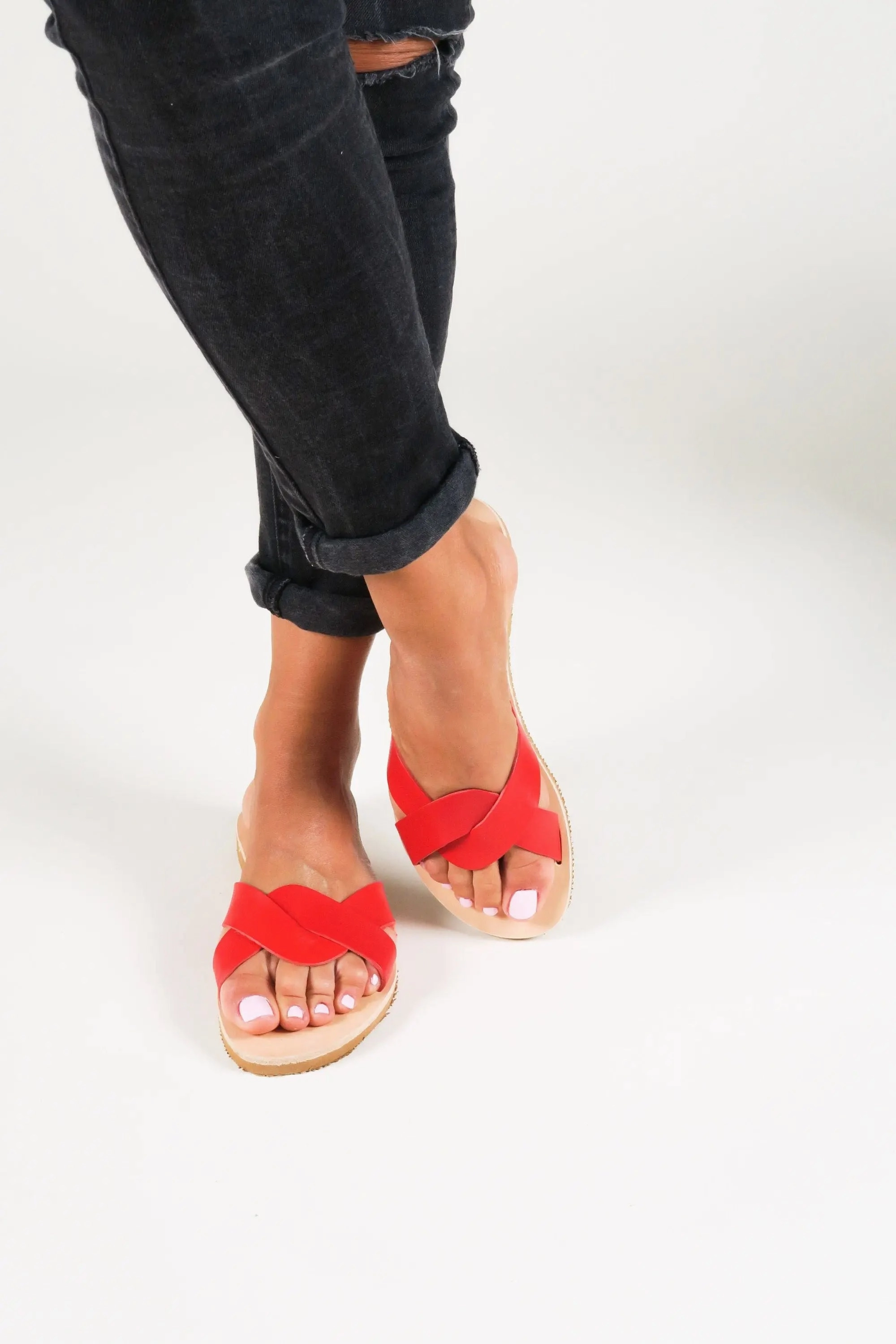 CYNTHIA Handmade Greek Sandals Best Supportive Shoes For Flat Feet