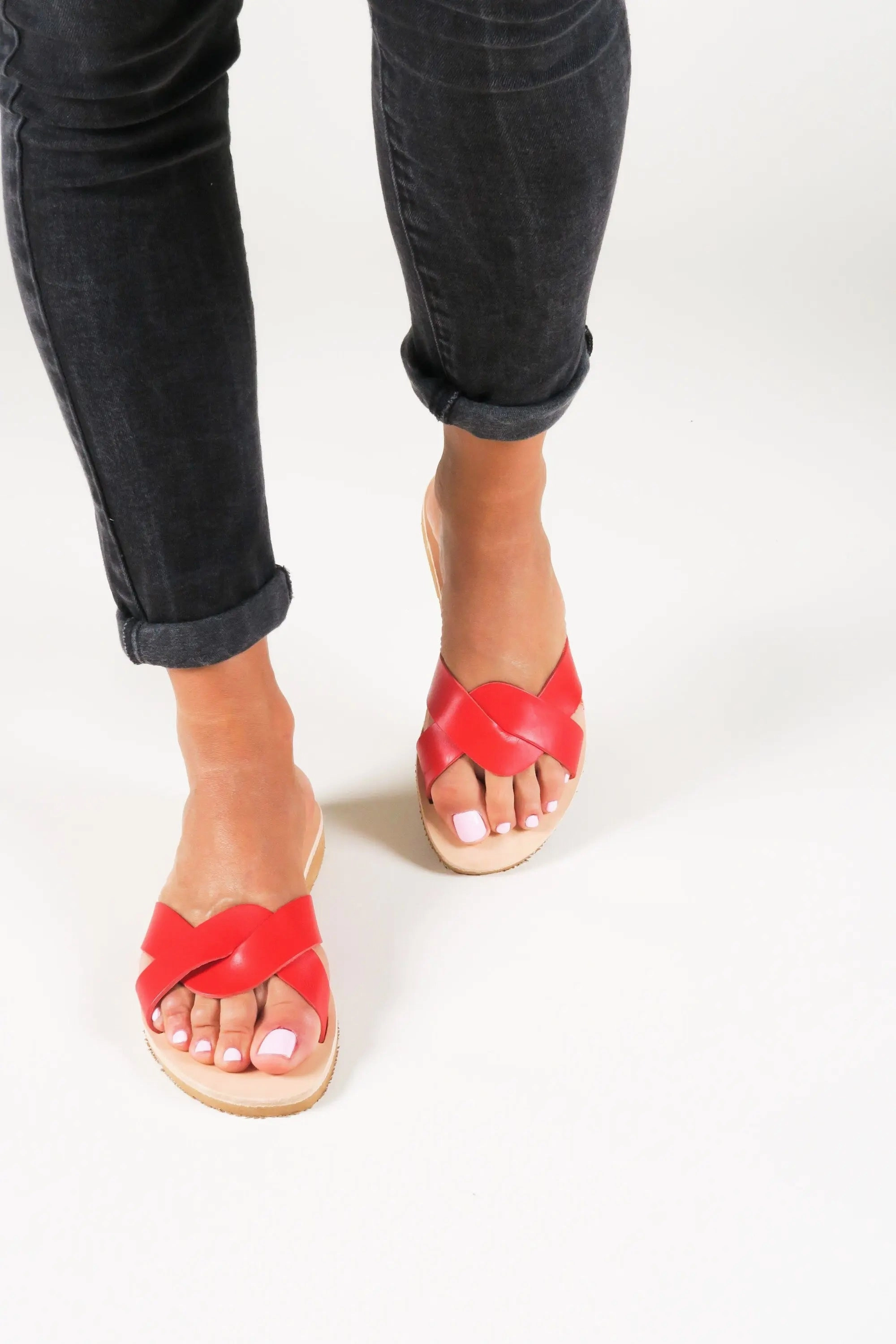 Best Shoe Inserts For Flat Feet Standing All Day CYNTHIA Handmade Greek Sandals