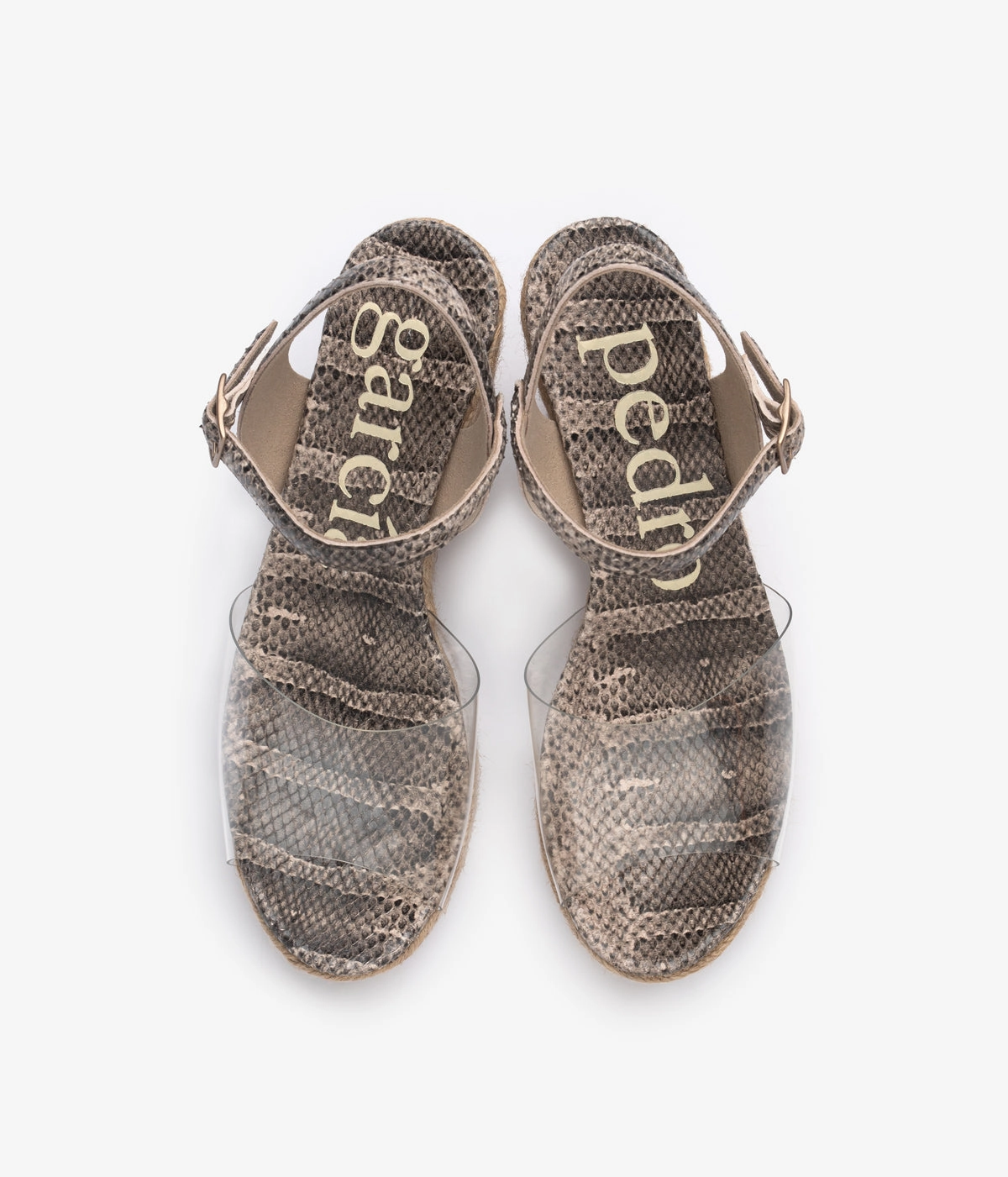 Pierre Rojay Espadrilles danila / sand vipera-jelly