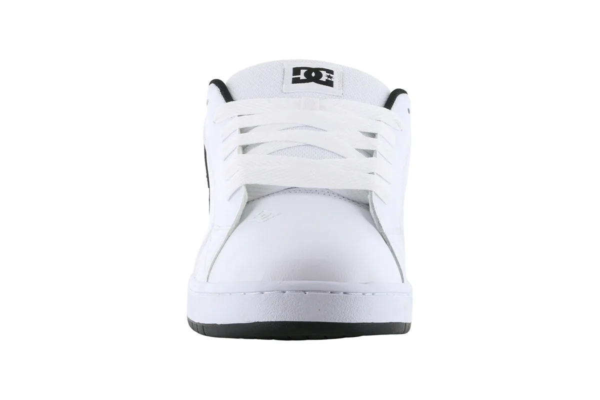 DC Court Graffik Shoes White Affordable Skate