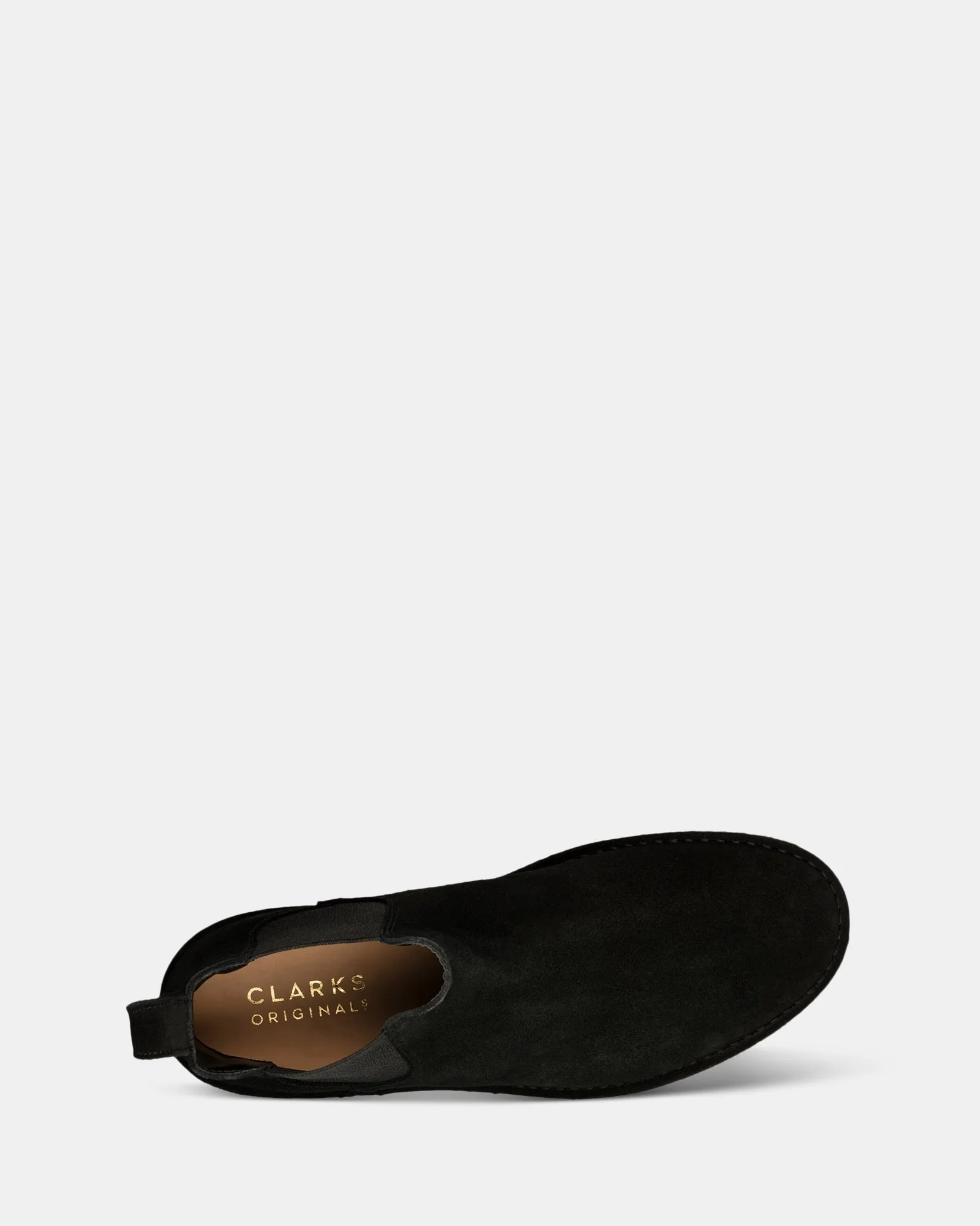 Desert Chelsea 2 (M) Black Suede Zipper Western Boots