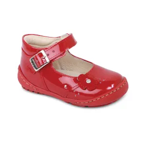 Best Supportive Skate DG-1230 - Ruby Red Patent Leather - Dogi Kids Shoes