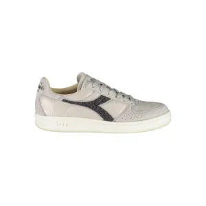 Sneakers For Working Diadora Gray Leather Women Sneaker