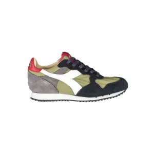 Summer Sneakers Diadora Green Leather Women Sneaker