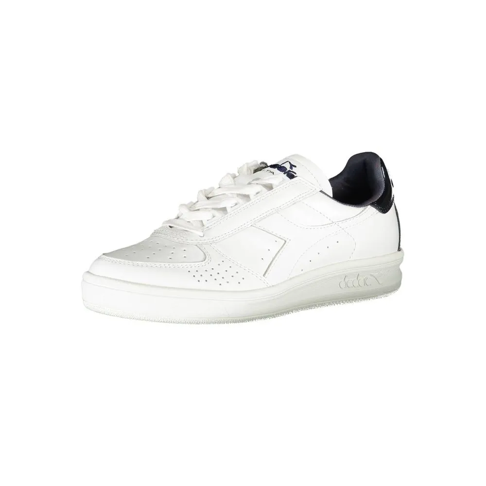 Diadora White Fabric Sneaker Foams Sneakers