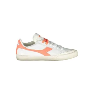 Diadora White Leather Women Sneaker Awesome Sneakers