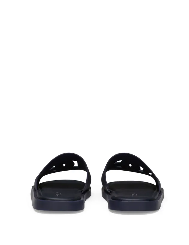 Jeans Sandals Dolce & Gabbana logo-embossed cut-out slides