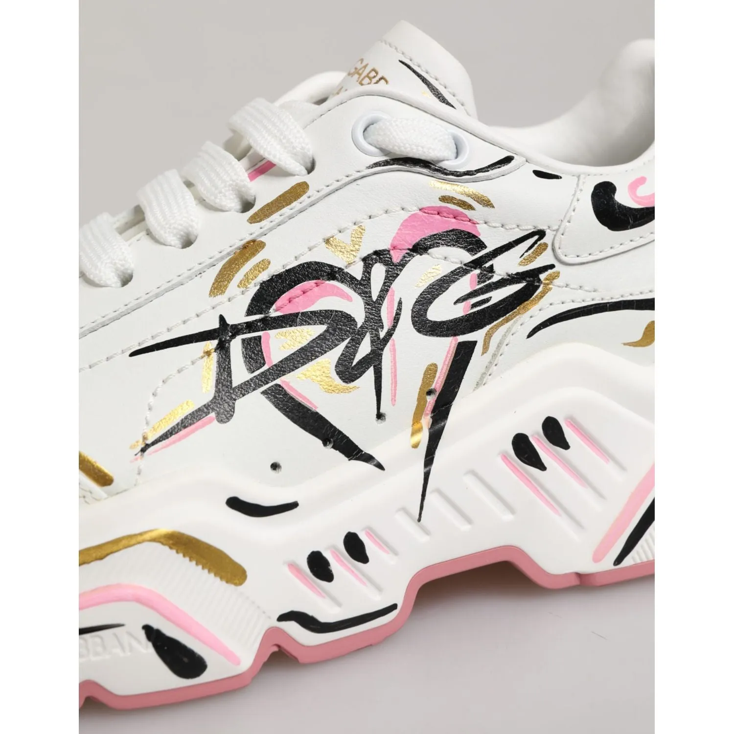 Sneakers Adidas Dolce & Gabbana Multicolor Hand Painted DAYMASTER Sneaker Shoes