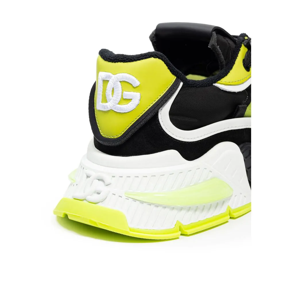 Flat Shoes Working Out Dolce & Gabbana Multicolor Polyamide Athletic Sneakers