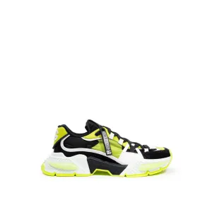 Dolce & Gabbana Multicolor Polyamide Athletic Sneakers Flat Feet And Minimalist Shoes