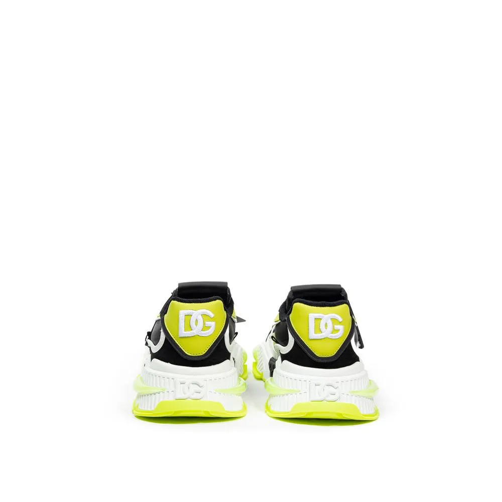 Dolce & Gabbana Multicolor Polyamide Athletic Sneakers Spring Flat Shoes