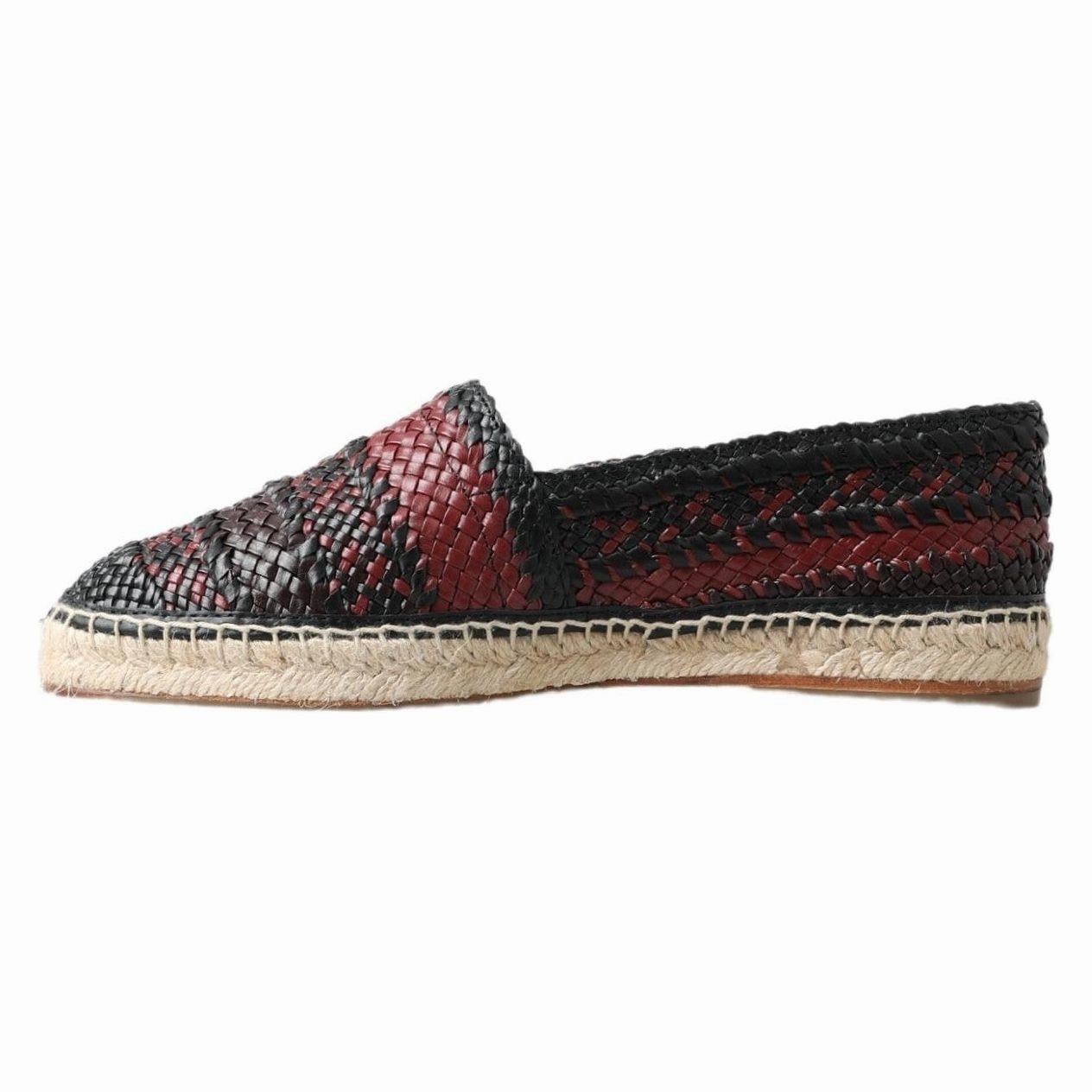 Castaner Espadrilles Kate Middleton Dolce & Gabbana Black Bordeaux Buffalo Leather Espadrille Shoes