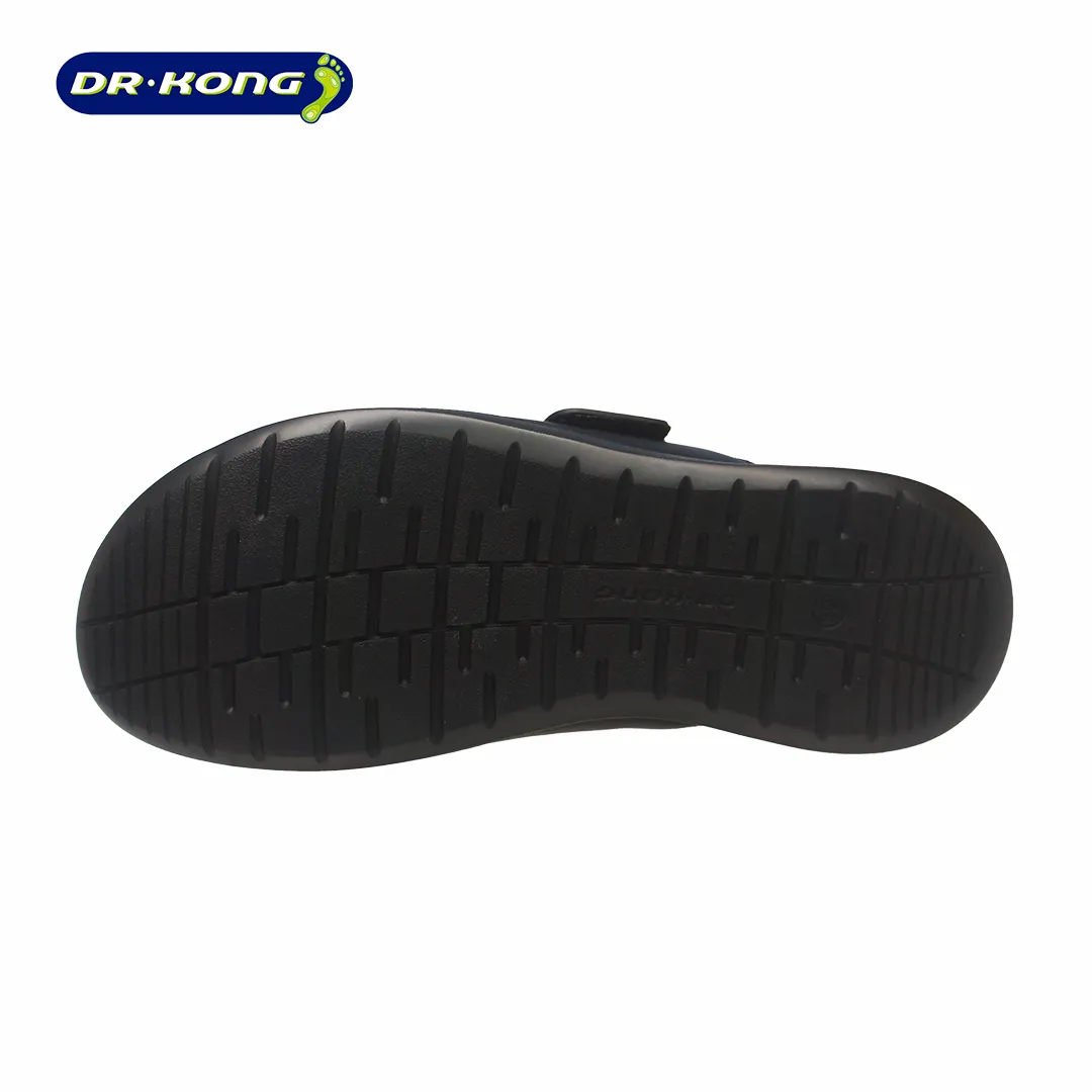 Dr. Kong Total Contact Men's Sandals S9000279 Peep Toe Flat Sandals
