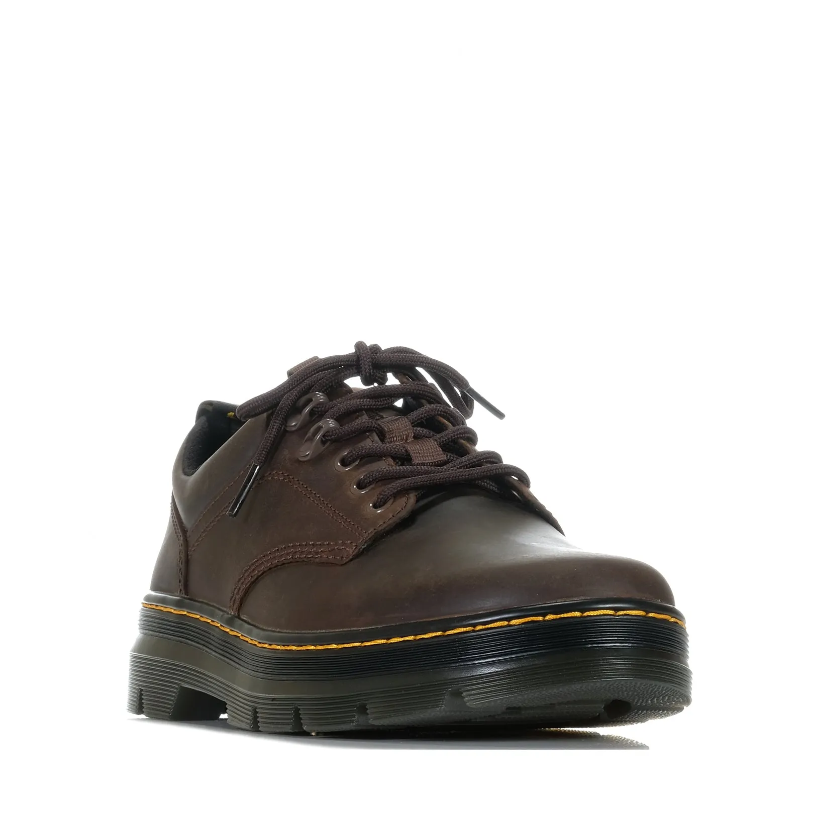 Dr Martens Reeder 5 Tie Shoe Crazy Horse Dark Brown Boots Snowboard 32
